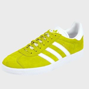 adidas Originals Unisex Gazelle in Lime